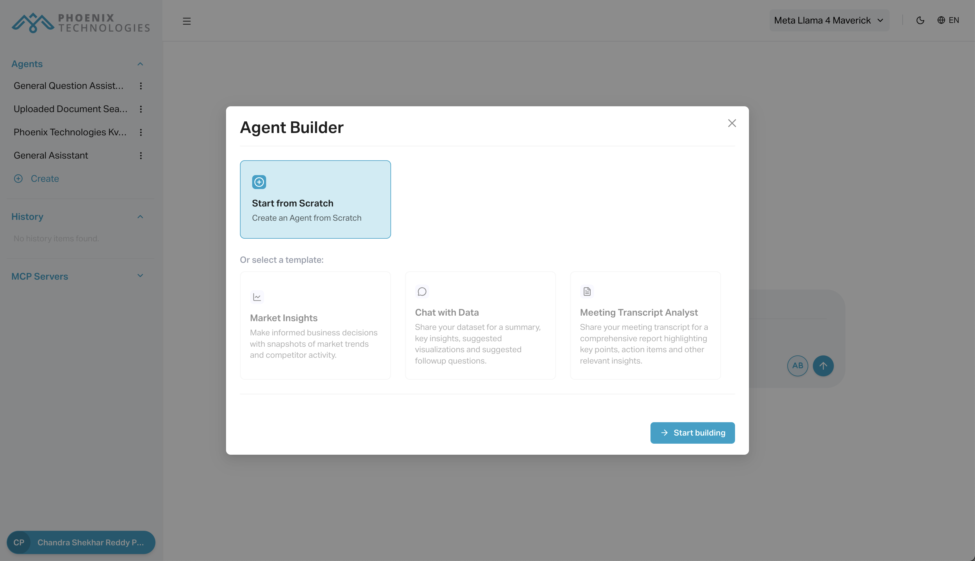 Create New Agent